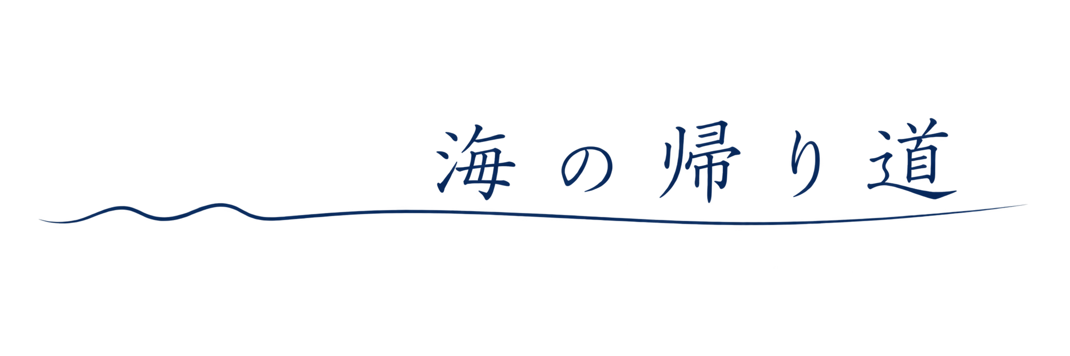 海の帰り道